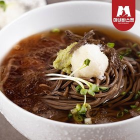장인의 프리미엄 메밀소바 10인세트(메밀면10+소스10+와사비10+갈은무10)(옵션선택)