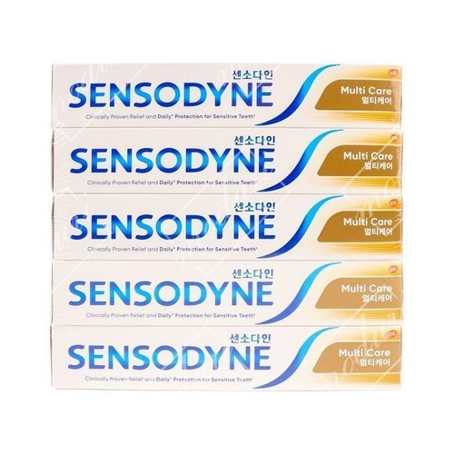 셀러허브 1 [XBG0L9L2]센소다인 멀티케어 치약 5p 어른 성인 일반