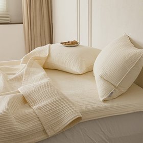 60수 순면 타임리스 워싱 피그먼트 이불겸패드 Q 9컬러