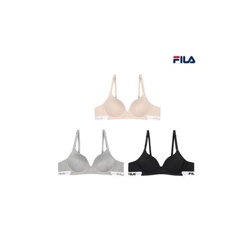 휠라언더웨어 리니어로고 밴드 노와이어 브라 3종 택1 FI4BAG2102F3SKU_P373883388