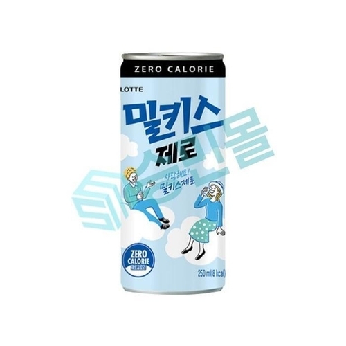 패션플러스 [롯데칠성음료] 롯데칠성음료 밀키스 제로 250ml x 30개입 (39174895)