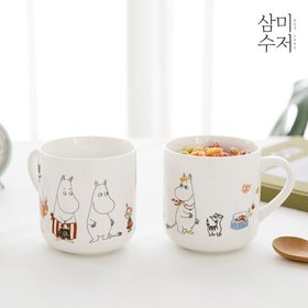 무민 더키친 시리얼머그컵 2P