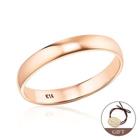 (9월베스트) 14K 심플링 3.0mm 엥게이지 반지 NPR15674