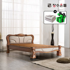 장수온돌 그랜드 황토볼확장형 황토온열 건강침대 퀸침대