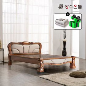장수온돌 그랜드 칠보석 돌침대 온열 건강침대 퀸침대