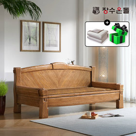 장수온돌 자담 황토볼확장형 황토온열카우치 건강소파