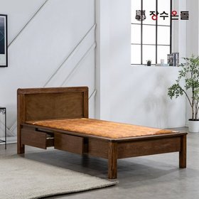 장수온돌 동백 황토볼확장형 흙침대 황토볼 온열침대 슈퍼싱글