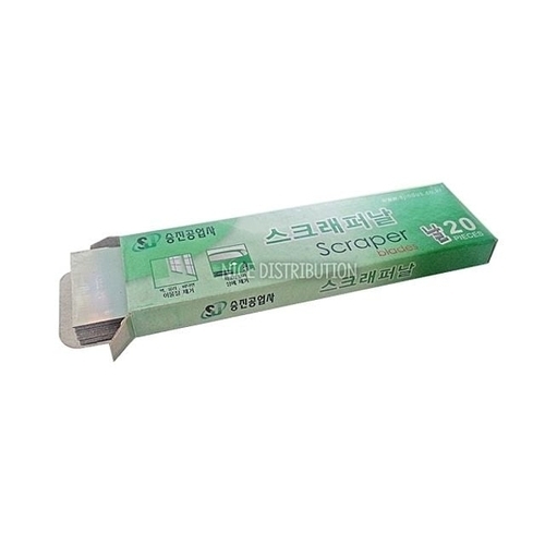 VY협력업체 브이와이 [VC76123R]스크래퍼교환날 교환날 긁개날 스크레퍼날 20pcs