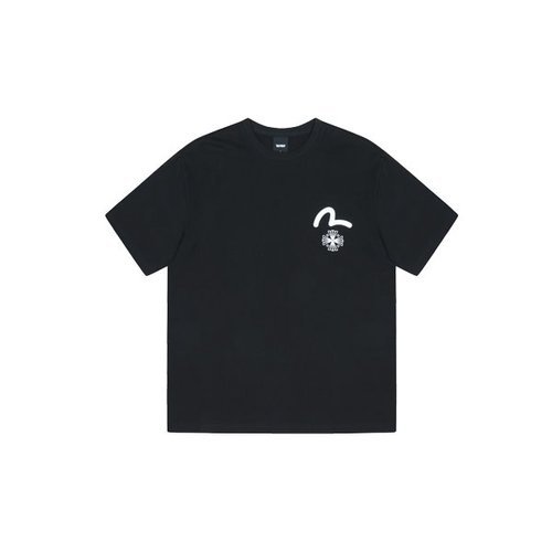 EVISU 페이즐리 반팔 티셔츠EX2UTS920BK_P392851030