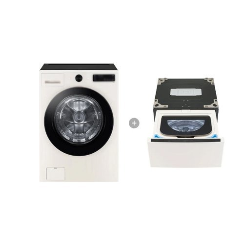 LG전자 LG 트롬 오브제컬렉션 트윈워시 드럼세탁기 FG24ENX 24kg 전국무료배송
