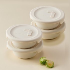 [4P]락앤락 리뉴얼 바로한끼 도자기 밥용기 250ml 4개세트