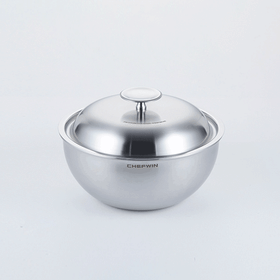 쉐프윈 316STS 통5중 드림핸즈 22cm 멀티웍+STS뚜껑(손잡이 미포함)