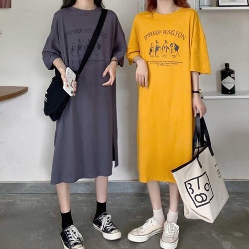 셀러허브 1 [HYD2K192_51IB]여름 여행룩 친구 자매 시밀러룩 롱원피스 (29864941)