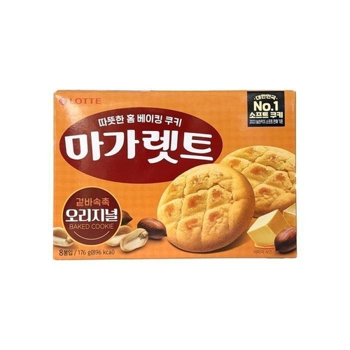 패션플러스 [혜민물류] 롯데웰푸드 마가렛트 176g (8봉입), 12개 (42216845)