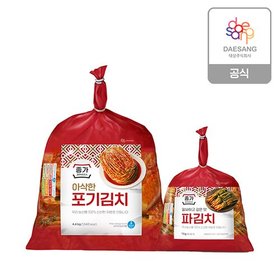 [종가] 아삭한포기김치 4.4kg+파1kg
