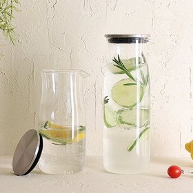 [1+1] 디에이트 내열유리 물병 (780ml+1.000ml)