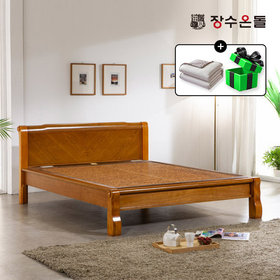 장수온돌 온재 홍맥반석 돌침대 온열 건강침대 퀸침대