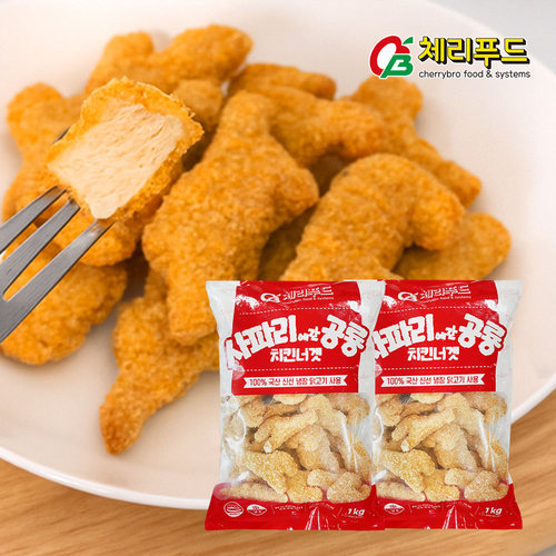 기타 사파리에 간 공룡치킨너겟 1kg 2봉