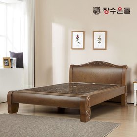 장수온돌 노벨 칠보석 돌침대 온열 건강침대 퀸침대