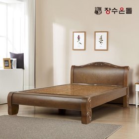 장수온돌 노벨 홍맥반석 돌침대 온열 건강침대 퀸침대