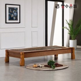 장수온돌 H100 평상형 칠보석 돌소파 온열카우치 건강소파