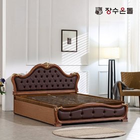 장수온돌 로얄엔틱 칠보석 돌침대 온열 건강침대 퀸침대
