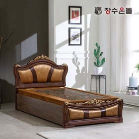 장수온돌 로얄크라운 칠보석 돌침대 온열 건강침대 싱글싸이즈