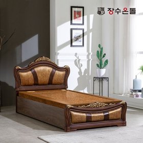 장수온돌 로얄크라운 홍맥반석 돌침대 온열 건강침대 싱글싸이즈