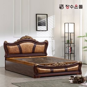 장수온돌 로얄크라운 칠보석 돌침대 온열 건강침대 퀸침대