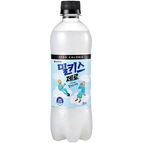 셀러허브 1 [XBGHH63P_47]롯데 밀키스 제로 500ml x 24PET 칠성 탄산음료