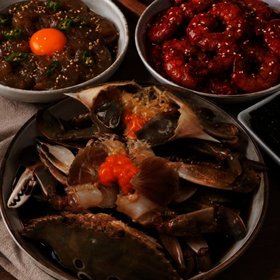 [극가성비] 암꽃게 간장게장2kg+깐새우장800g(양념+간장) 초특가