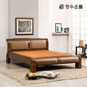 장수온돌 다리오 황토볼확장형 포켓스프링보료 황토온열 건강침대 퀸침대