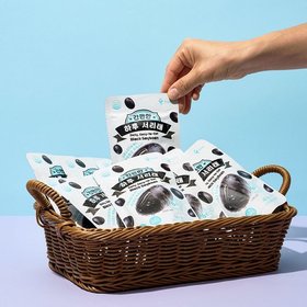 밤뜨래 부드럽고 담백한 하루 한 봉 찐 서리태 콩 40gx15봉