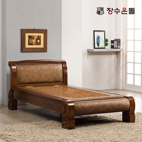 장수온돌 다리오 홍맥반석 돌침대 온열 건강침대 싱글