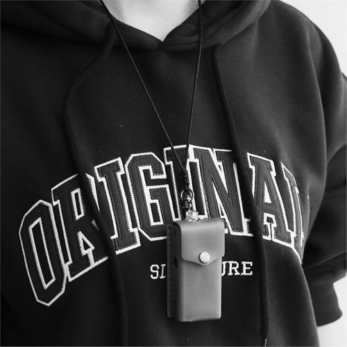 셀러허브 패션 수제 가죽 목걸이 유웰 발라리안 케이스 커버 각인 (9743157A)