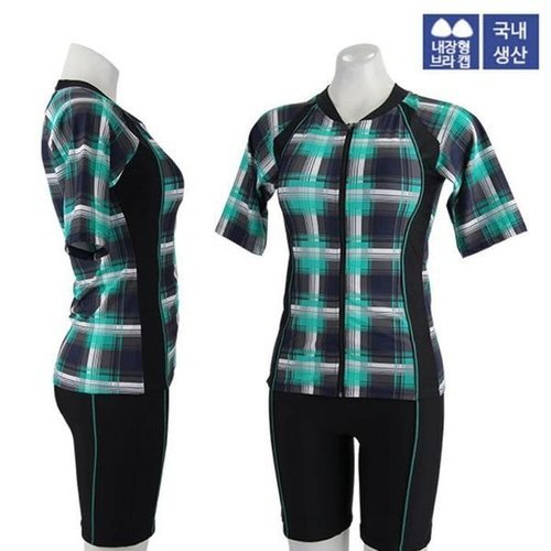 셀러허브 스포츠레저 XBLUE 여자 반팔 집업 투피스 수영복 N76118 핫템 여성_P425132690