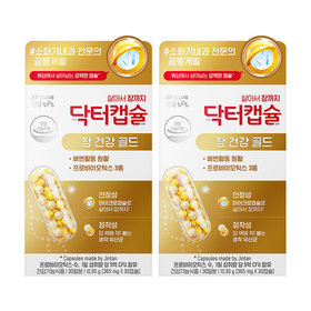 빙그레 닥터캡슐 장건강 골드 프로바이오틱스 유산균 10.95g (30캡슐) /30일분 x 2개