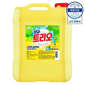 트리오 항균 주방세제 14kg ,1개