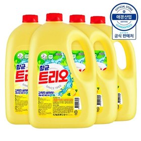 트리오 항균 주방세제 4.2kg ,4개 (1BOX)