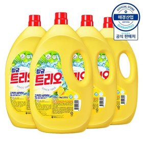 트리오 항균 주방세제 3kg ,4개 (1BOX)