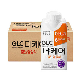 빙그레 GLC 더케어 당뇨영양식 고소한맛 200ml 18개
