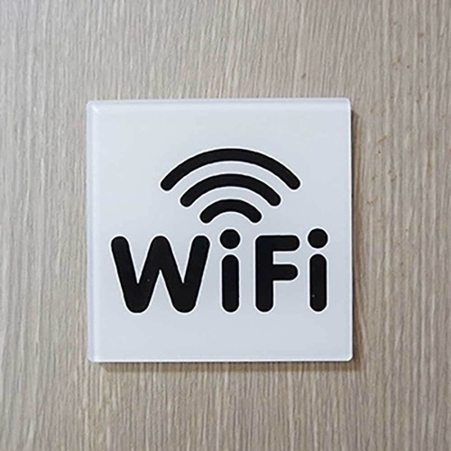 엄지척 무선 아크릴 와이파이 표지판 표시 와이파이존18843037667501
