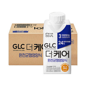 빙그레 GLC 더케어 완전균형영양식 고소한맛 200ml 18개