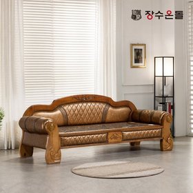 장수온돌 로하스 칠보석 돌소파 온열카우치 건강소파