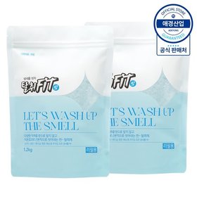탈취핏 다목적용 탈취제 리필 1.2kg ,2개