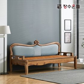 장수온돌 로망스 페브릭 황토볼확장형 온열카우치 건강소파