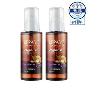 케라시스 내추럴 레시피 아르간 오일 헤어 세럼 100ml ,2개