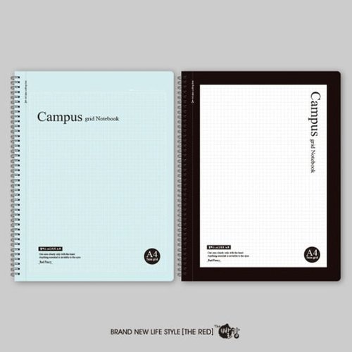 브이와이 [VCL40383]그리드 노트 문구 스(색상랜덤)학용품 A4