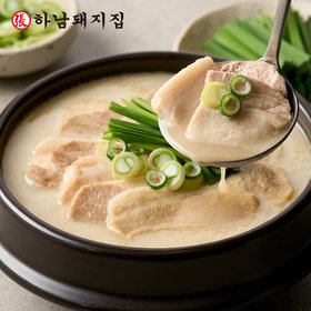 하남돼지집 진한 삼겹 돼지국밥 600*4팩