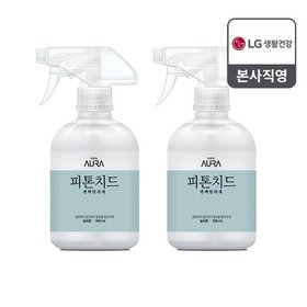 아우라 피톤치드 섬유탈취제 숲속향 500ml x 2개